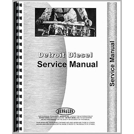 New Wabco 888 Engine Service Manual Motor Grader Only